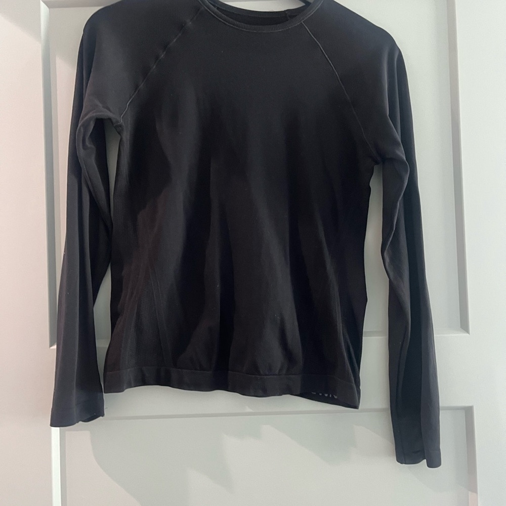 Athleta—Black Long Sleeve Top $14